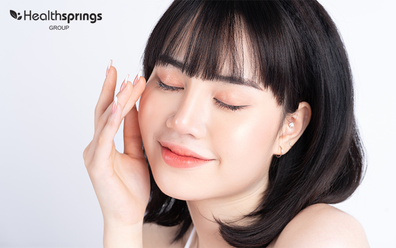 Image of person with healthy skin